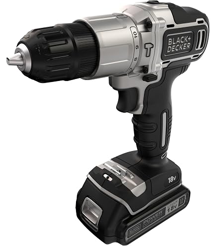 Black + Decker Silver Series BDCHD18SC1K-QW 18V 1.5Ah Tek